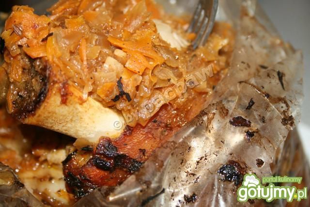 Golonka z kapustą z torebki