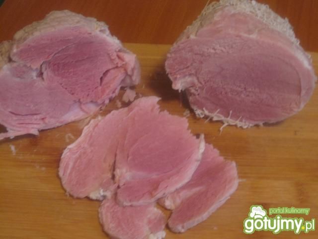 Gotowana domowa szynka Gotowana domowa szynka