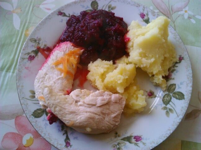 Gotowana pierś z kurczaka Gotowana pierś z kurczaka