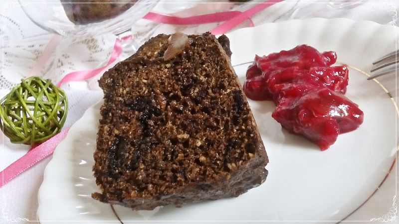 Gotowane fit muffinki kawowe z czekoladą