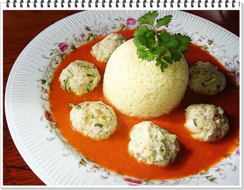 Gotowane pulpety Eli mięsno cukiniowe  Gotowane pulpety Eli mięsno cukiniowe