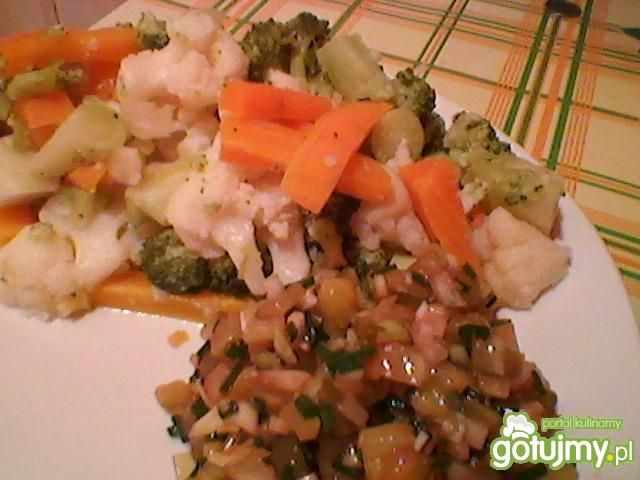 Gotowane warzywa do obiadu