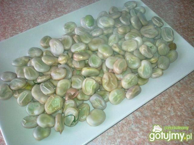 Gotowany bób z koperkiem Gotowany bób z koperkiem
