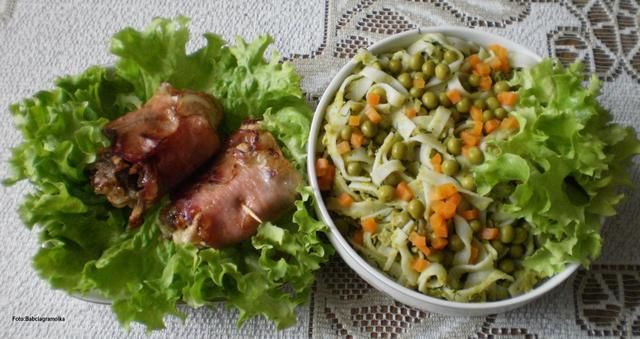 Gotowany kurczak w wędzonce :