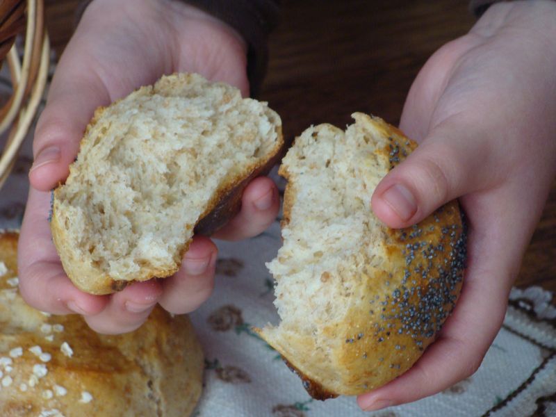 Grahamki z dodatkiem ziemniaków