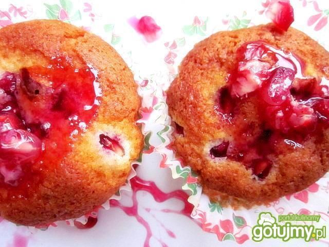 Granatowe babeczki Granatowe babeczki