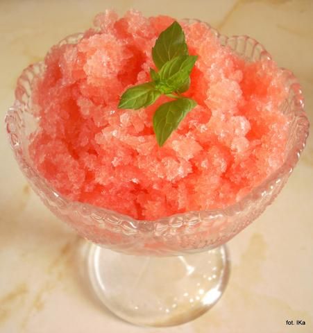 Granita arbuzowa  Granita arbuzowa