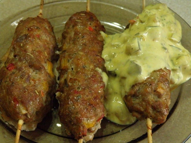 Greckie kofty wieprzowe z grilla