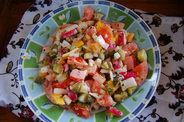 Grillowa sałatka  Grillowa sałatka