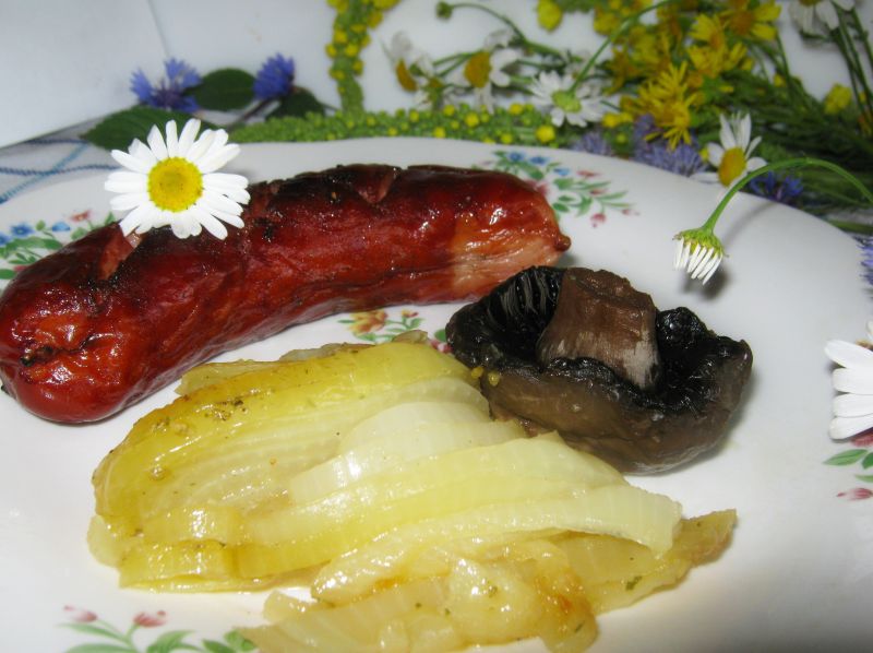 Grillowana cebulka Grillowana cebulka