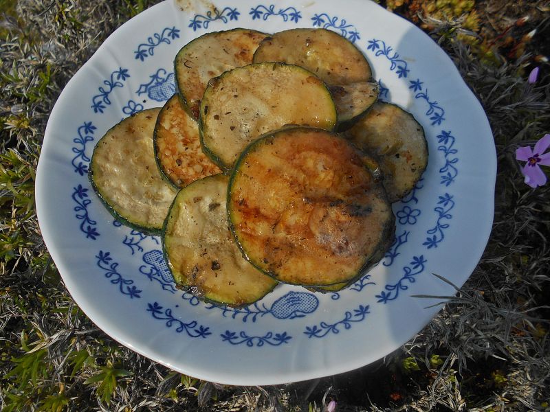 Grillowana cukinia teriyaki