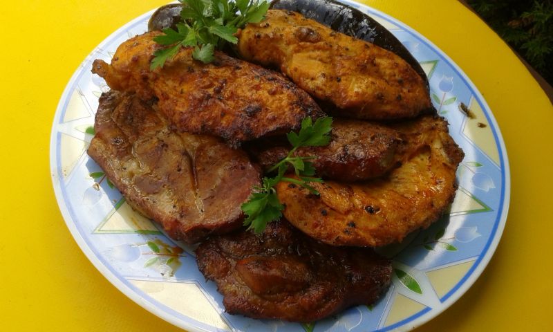 Grillowana karkówka Grillowana karkówka