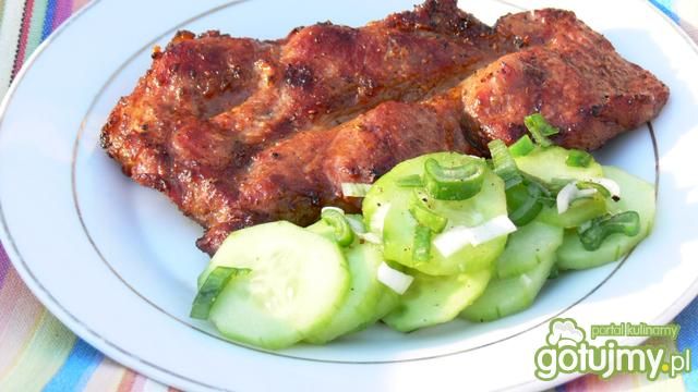 Grillowana karkówka na ostro Grillowana karkówka na ostro