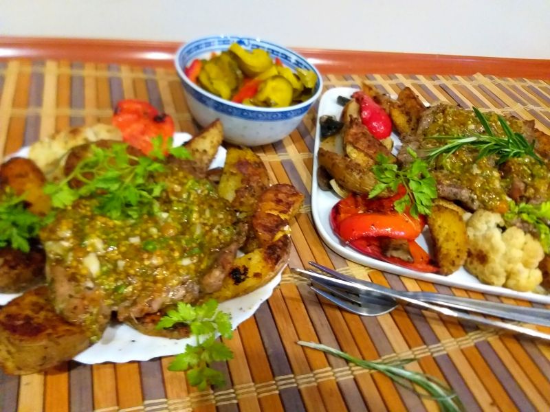 Grillowana karkówka w glazurze