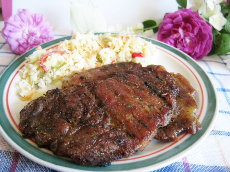 Grillowana karkówka w przyprawach