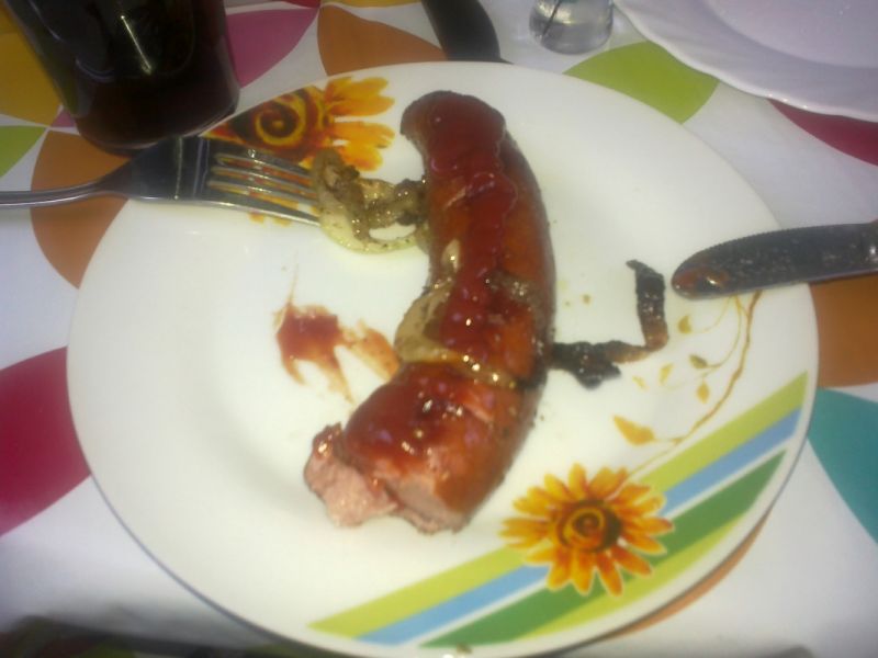 Grillowana kiełbasa śląska  Grillowana kiełbasa śląska