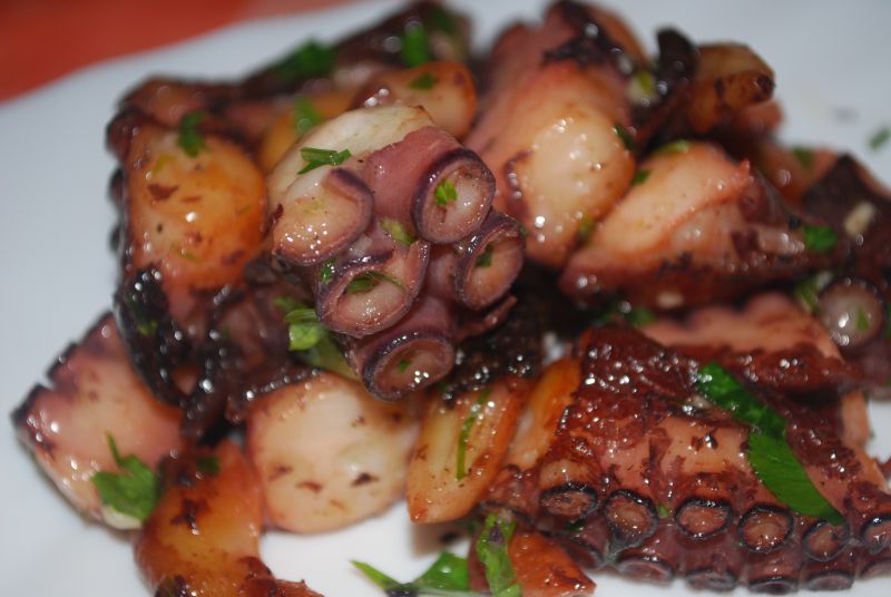 Grillowana ośmiornica Grillowana ośmiornica