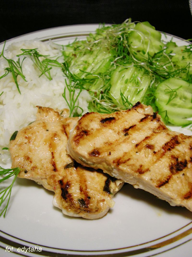 Grillowana pierś indycza