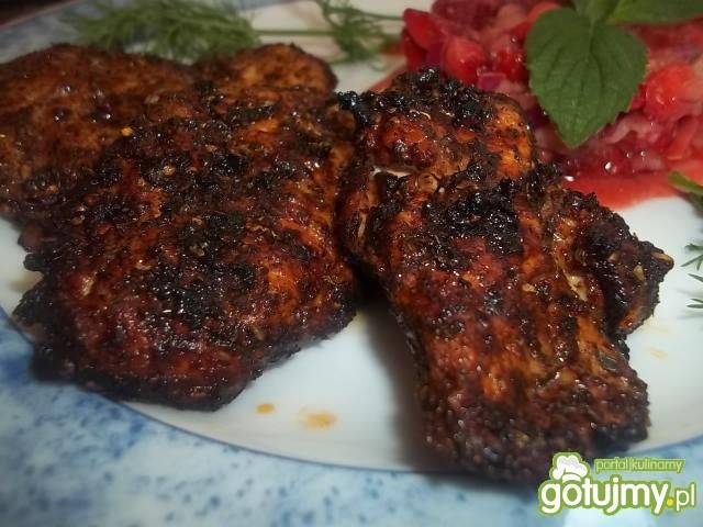 Grillowana pierś z kurczaka w kawie Grillowana pierś z kurczaka w kawie