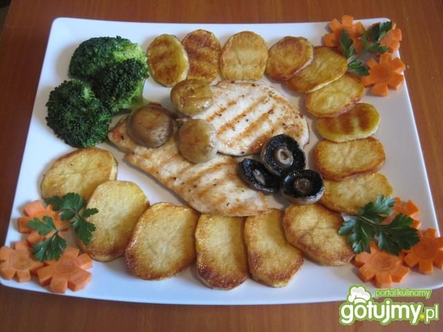 Grillowana pierś z kurczaka wg Piotrka Grillowana pierś z kurczaka wg Piotrka