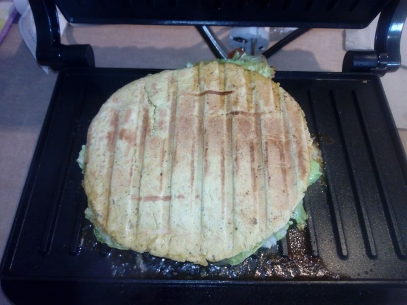 Grillowana pita z karkówką Grillowana pita z karkówką