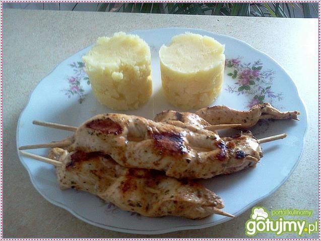 Grillowane falbanki z kurczaka Grillowane falbanki z kurczaka