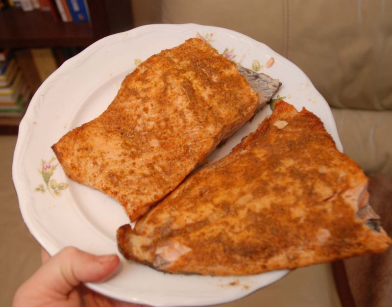 Grillowane filety z łososia 