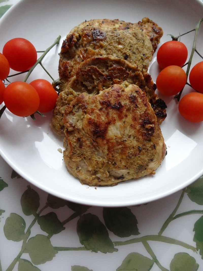 Grillowane kotlety w marynacie 