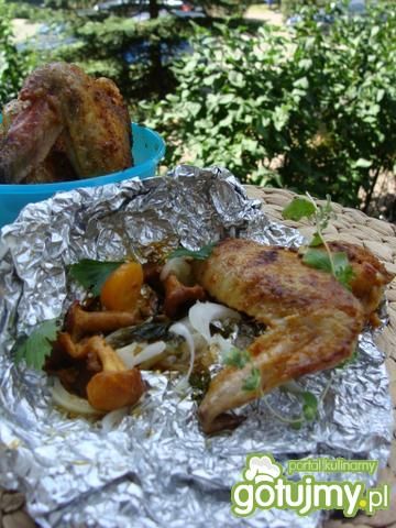 Grillowane kurki Grillowane kurki