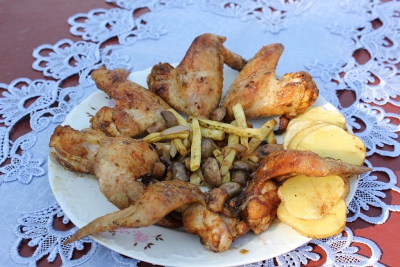 Grillowane skrzydełka Grillowane skrzydełka