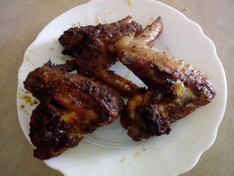 Grillowane skrzydełka z kurczaka