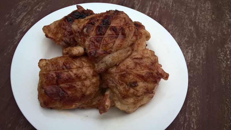 Grillowane udka z kurczaka Grillowane udka z kurczaka