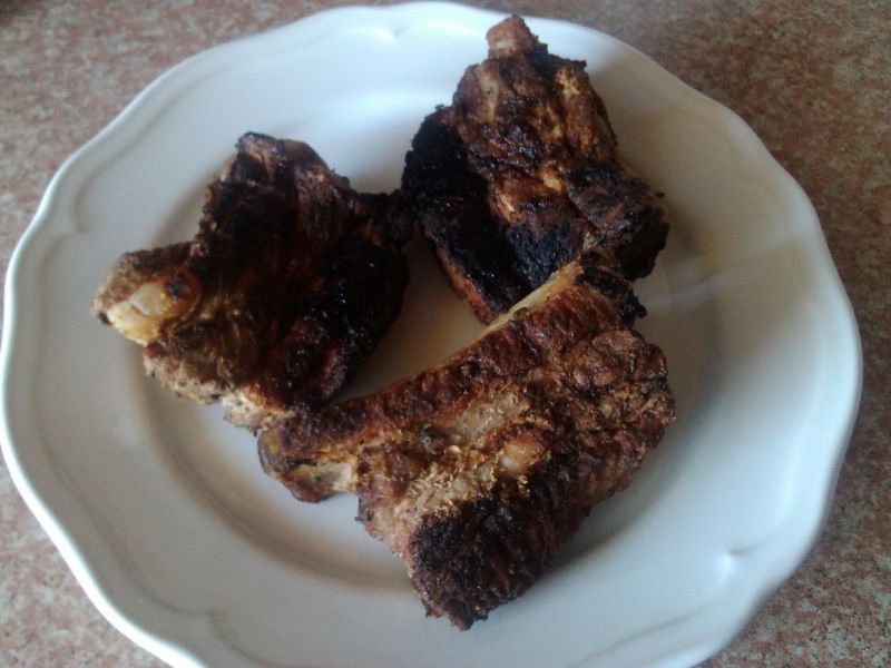 Grillowane żeberka z miodem Grillowane żeberka z miodem