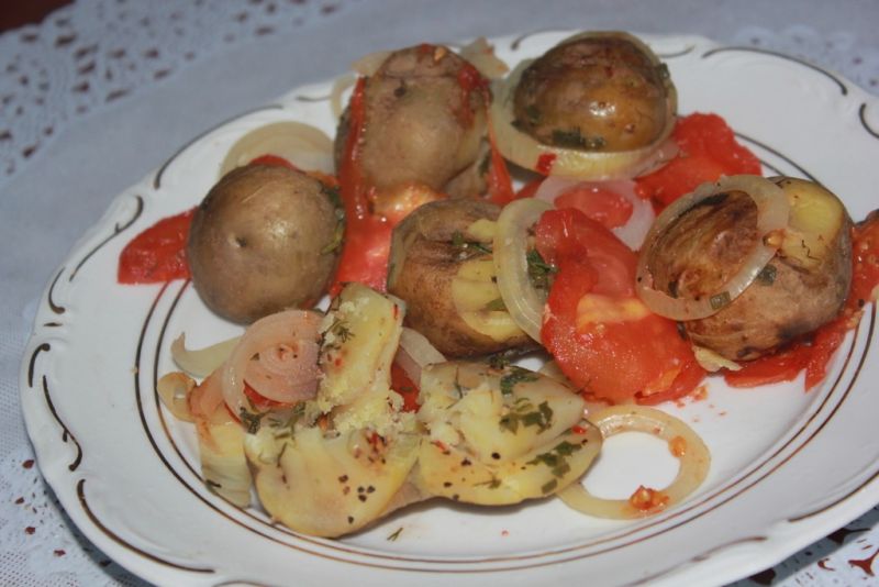 Grillowane ziemniaczki 