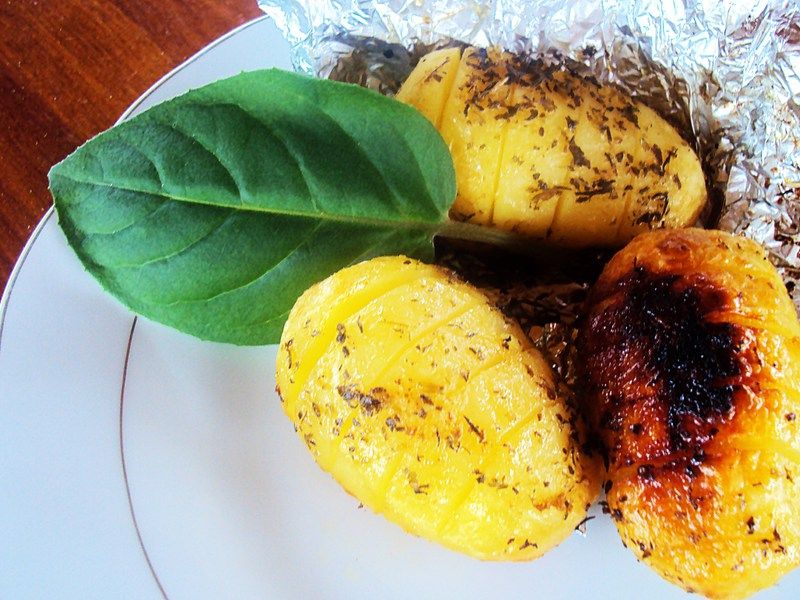 Grillowane ziemniaczki Grillowane ziemniaczki