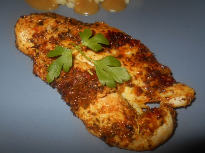 Grillowane ziołowe filety Grillowane ziołowe filety