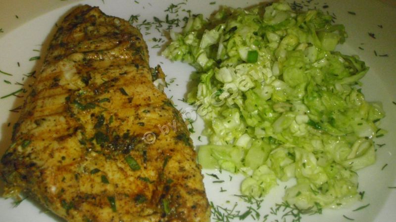 Grillowane, ziołowe piersi kurczaka Grillowane, ziołowe piersi kurczaka