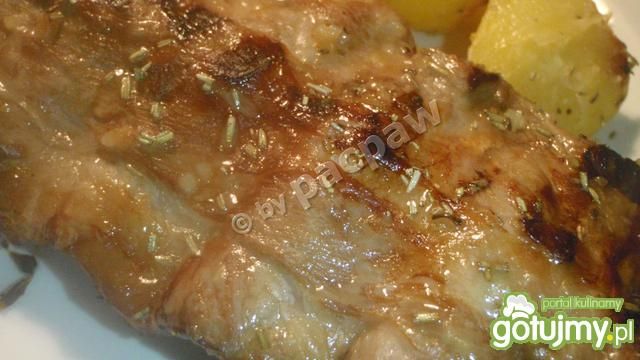 Grillowano-pieczone żeberka Teriyaki