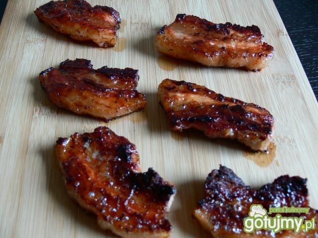 Grillowany boczek Grillowany boczek
