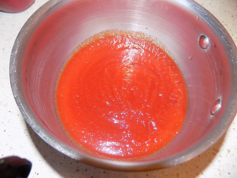 Grillowany filet w sosie pomidorowym