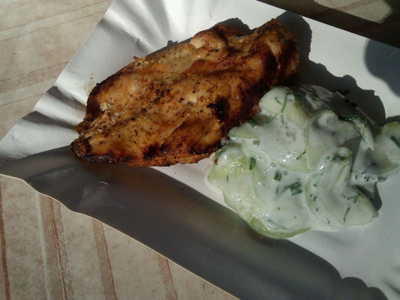 Grillowany kurczak w klasycznej marynacie  Grillowany kurczak w klasycznej marynacie