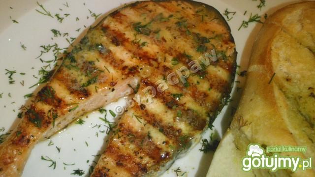 Grillowany łosoś cytrynowy