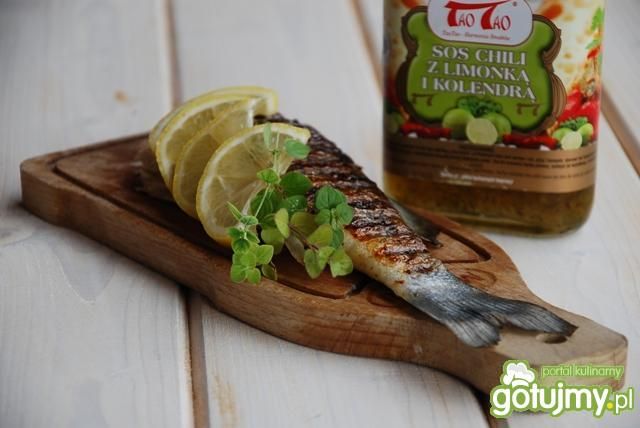 Grillowany okoń morski Grillowany okoń morski