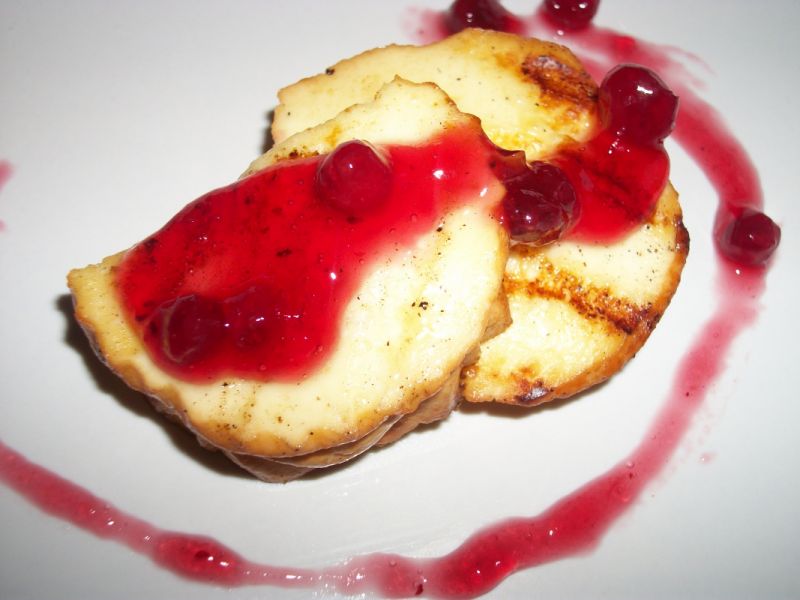 Grillowany oscypek Grillowany oscypek