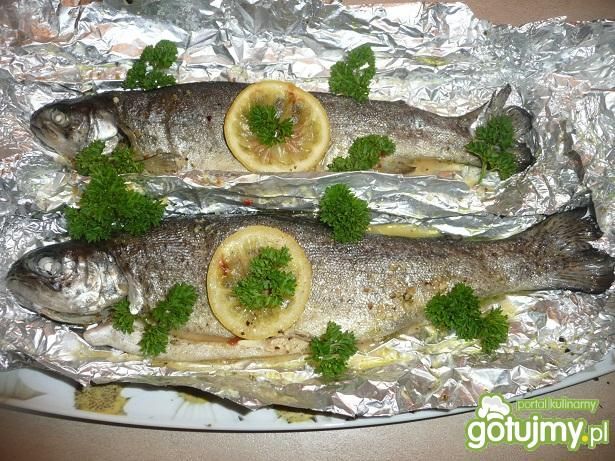 Grillowany pstrąg 2 Grillowany pstrąg 2