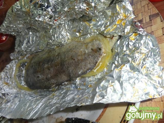 Grillowany pstrąg tęczowy