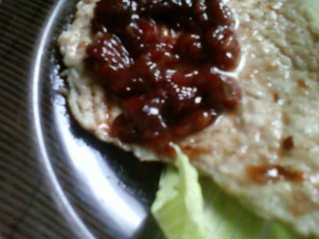 Grillowany schab w sosie śliwkowym