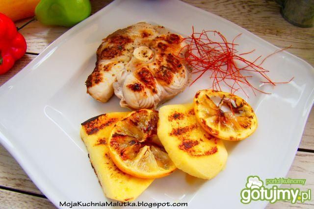 Grillowany stek z rekina 