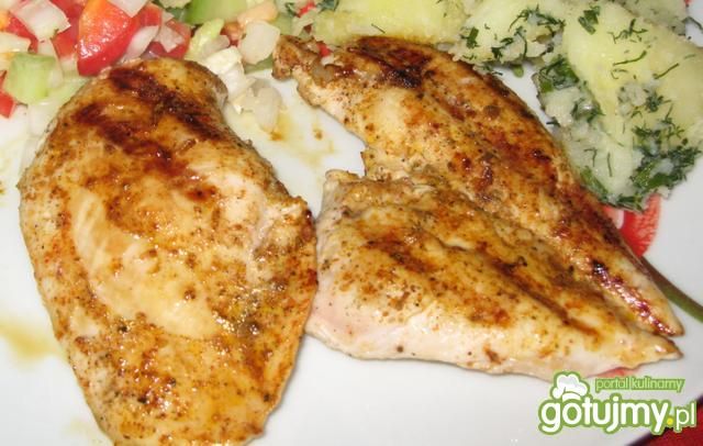 Grilowana pierś kurczaka  Grilowana pierś kurczaka