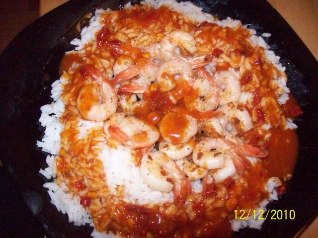 grilowane krewetki w sosie meksykańskim grilowane krewetki w sosie meksykańskim